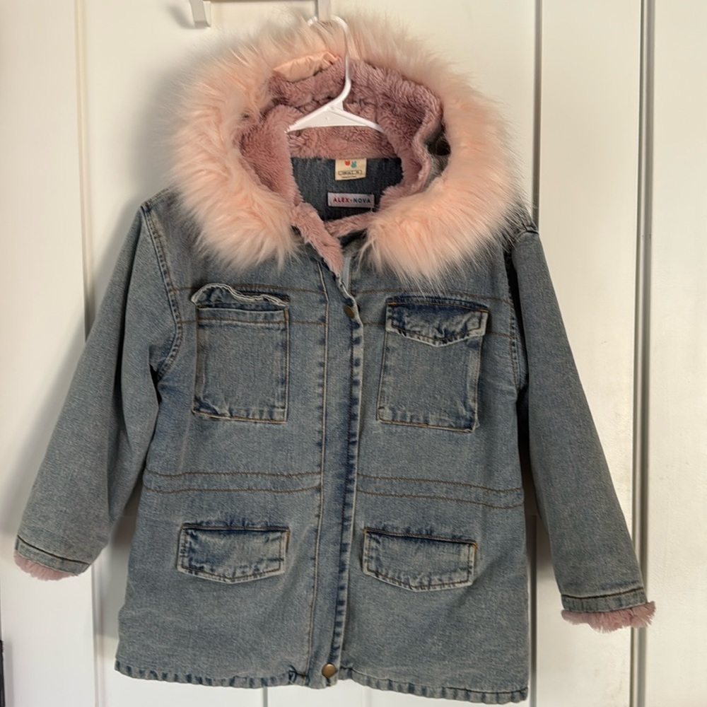 Alex + Nova Oversized Denim Jacket